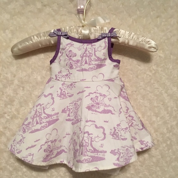 DISNEYSTORE MINNIE MOUSE SUN DRESS W DIAPER COVER - Picture 1 of 6